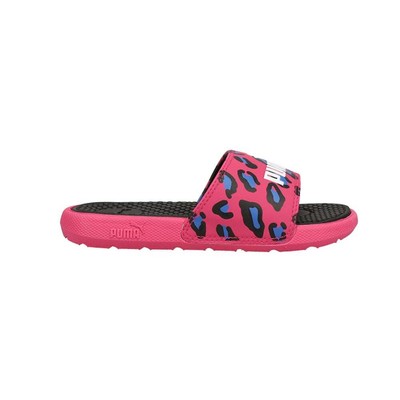 Розовые повседневные сандалии Puma Cool Cat Summer Roar Bx Slide Toddler Girls 386912-01