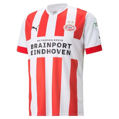 

Puma Psv 2223 Home Replica V-образный вырез с коротким рукавом футбольная майка мужская красная 76603801, Красный, Puma Psv 2223 Home Replica V Neck Short Sleeve Soccer Jersey