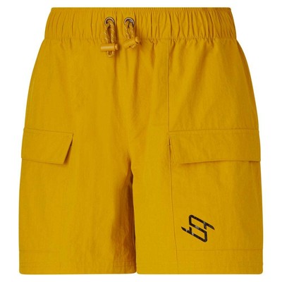 Puma Stewie X Reintroduce Basketball Shorts Womens Yellow Casual Athletic Bottom