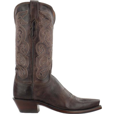 

Lucchese Annie Goat Snip Toe Cowboy Womens Size 6.5 B Casual Boots N4768-54, Коричневый, Lucchese Annie Goat Snip Toe Cowboy