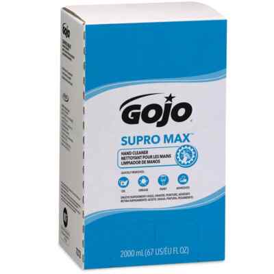GOJO 7272-04 Hand Cleaner: 2 L Dispenser Refill Liquid, Beige