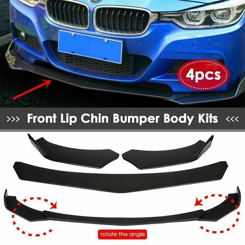 Universal Vorne Stoßstange Spoiler Frontlippe Splitter Frontschürze für BMW Benz