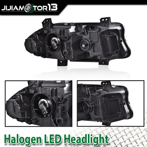 FIT FOR DODGE CHARGER 2015-2021 2022 HALOGEN HEADLIGHT LAMPS RIGHT + LEFT SIDE