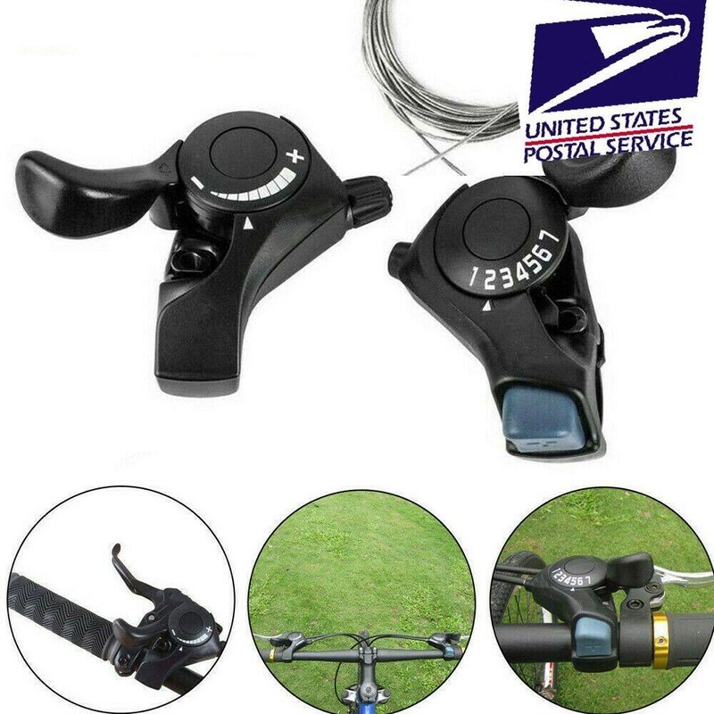 Outdoor Sports Handlebar Twist Grip Gear Shifter MTB Bike Shift Line SL-TX30