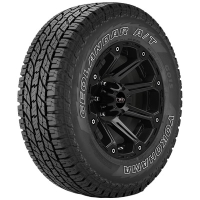 225/60R17 Yokohama Geolandar A/T G015 99T SL White Letter Tire