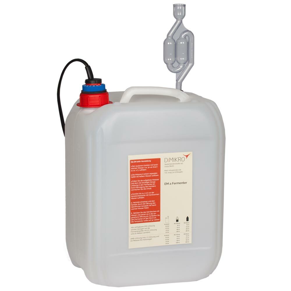 EMa Fermenter 10 Liter, EM aktiv, Ema, Effektive Mikroorganismen