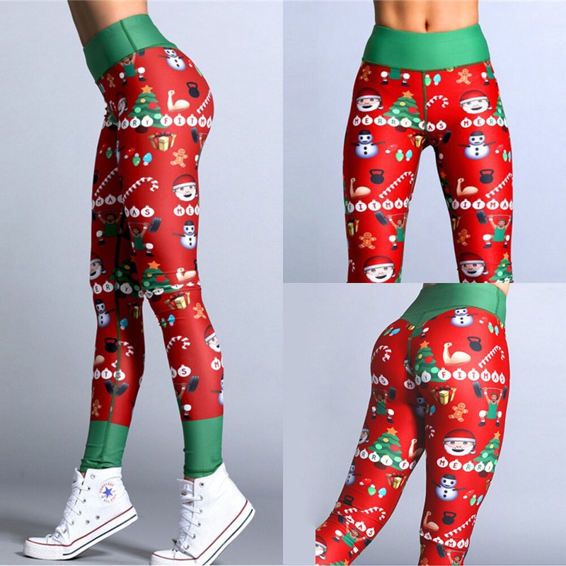 Women High Waist Yoga Pants Butt Lift Leggings Fitness Scrunch Elastic Trousers 6