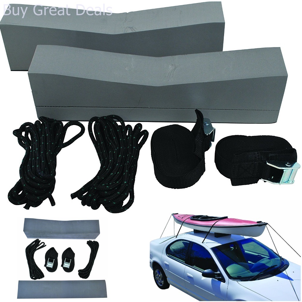 Boat Car Suv Canoe Universal Carrier Kit Small Foam Block Roof