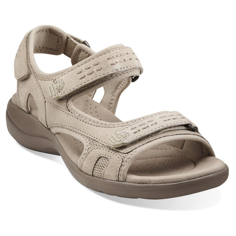 Clarks Women's Suede Sandals and Flip Flops