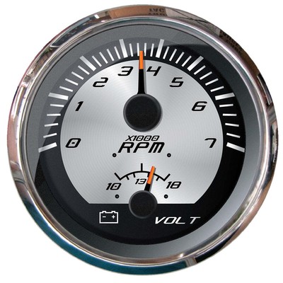Faria Platinum 4'' Multi-Function - Tachometer Voltmeter [22016]