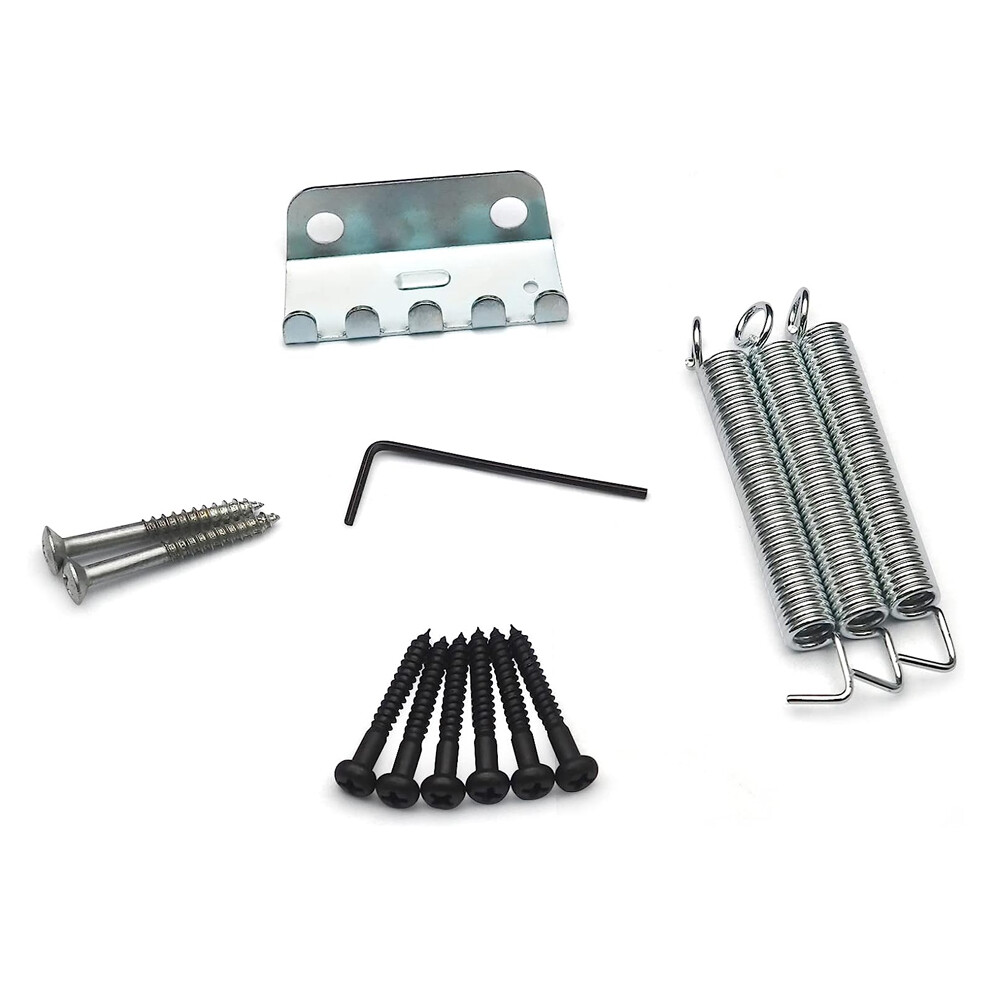 6 String Saddle Single Tremolo Guitar Bridge System