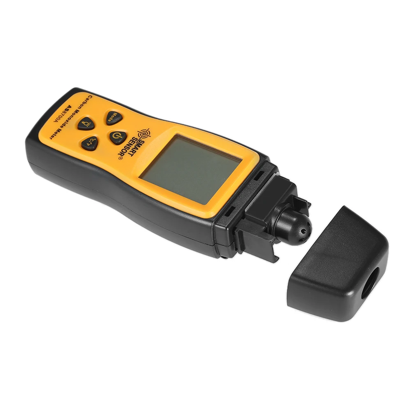 AS8700A Handheld Carbon Monoxide Detector 1000ppm CO Meter LCD Sound and Light A