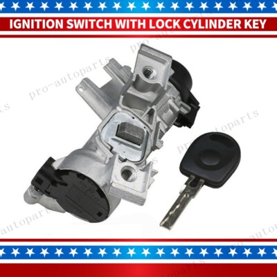 Ignition Switch Steering Lock Cylinder Key Assembly 1K0905851B FIT for Audi