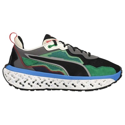

Puma Xetic Sculpt Blast Мужские кроссовки на шнуровке Размер 10,5 M Повседневная обувь 38766101, Черный, Puma Xetic Sculpt Blast Lace Up