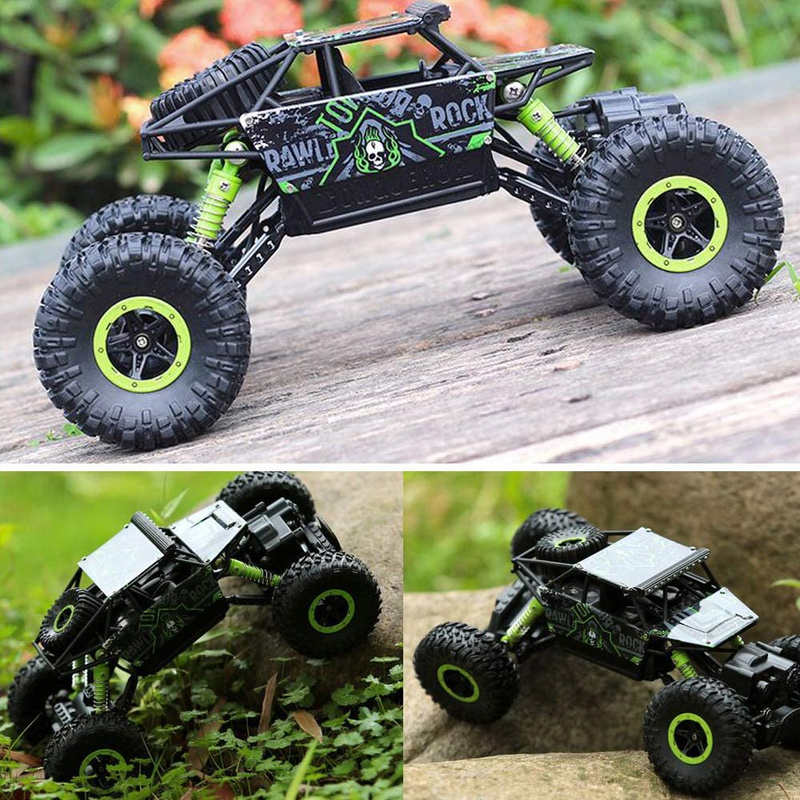 Remote Control Crawler Speed Cars 2.4ghz Scale 4wd Off-road Monster Truck