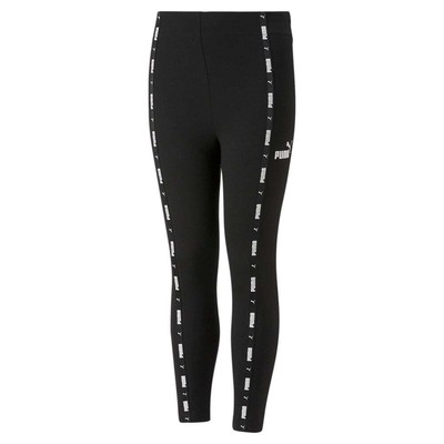 

Леггинсы Puma Power HighWaist 78 с лентой для девочек, черные, спортивные, повседневные, 67020201, Черный, Puma Power HighWaist 78 Tape Leggings Youth