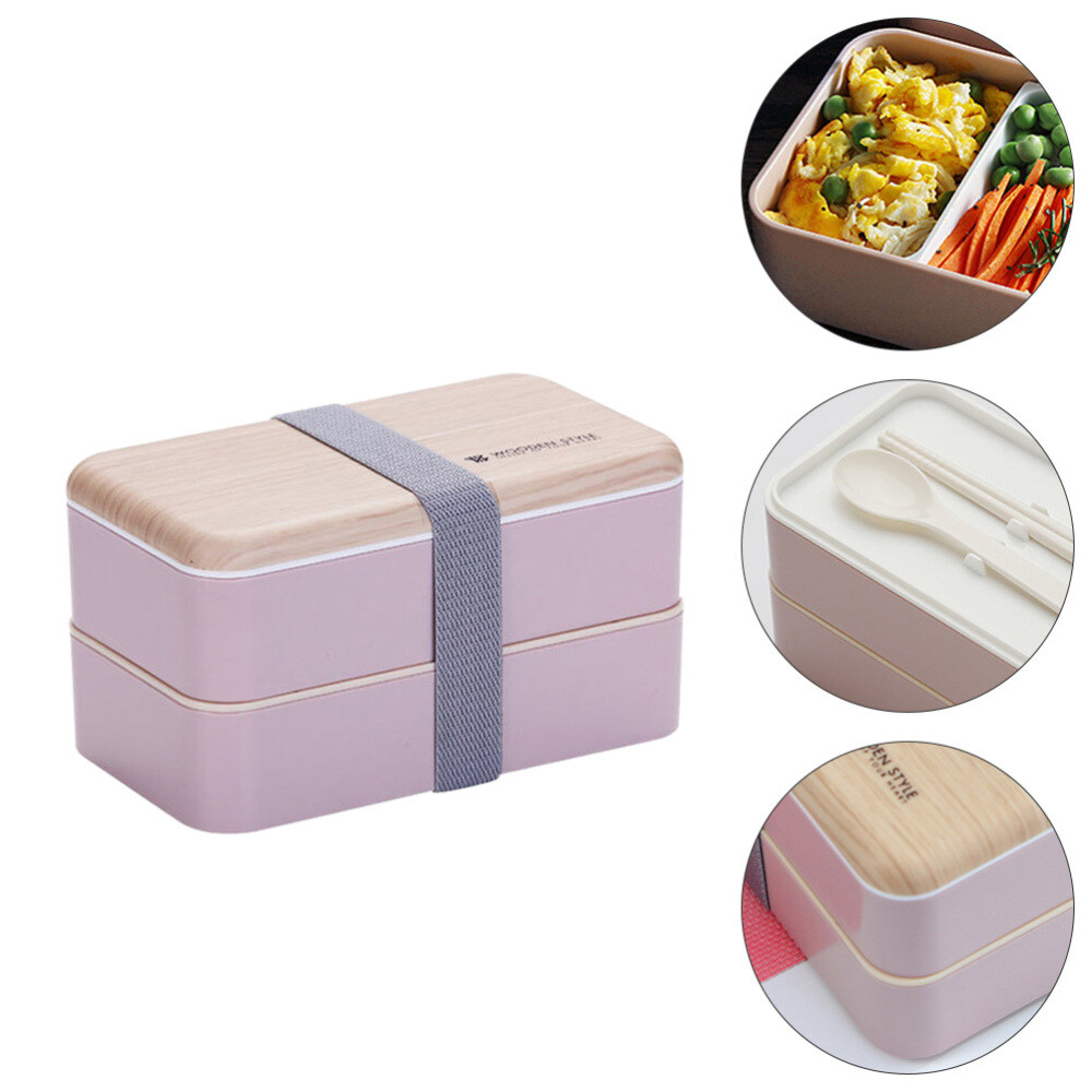 1Pc Bento Box Kreative tragbare Lunchbox Bento Box Lunch Container für die Schul