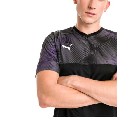 

Puma Cup VNeck Short Sleeve Athletic Tshirt Mens Black Casual 703773-03, Черный, Puma Cup VNeck Short Sleeve Athletic TShirt