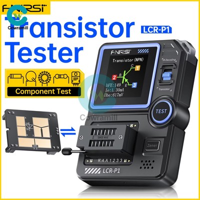 FNIRSI LCR-P1 Transistor Tester Diode Triode MOSFET NPN PNP SMD LCR ESR Meter US