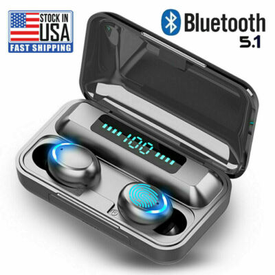 Bluetooth 5.0 Wireless Earbuds for Apple Samsung Android, F9-5, IPX7 WaterProof