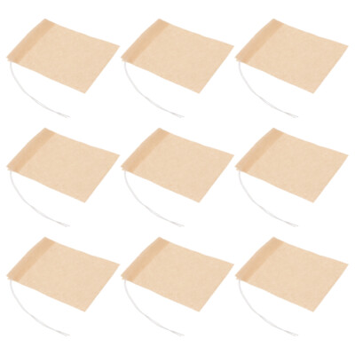 100PCS Tea Bags Loose Tea Sachets Loose Tea Bags Drawstring Filter Paper Tea Bag