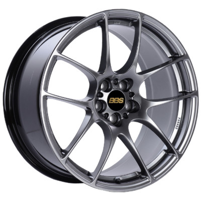 BBS RF 18x9 5x100 ET45 Diamond Black Wheel -70mm