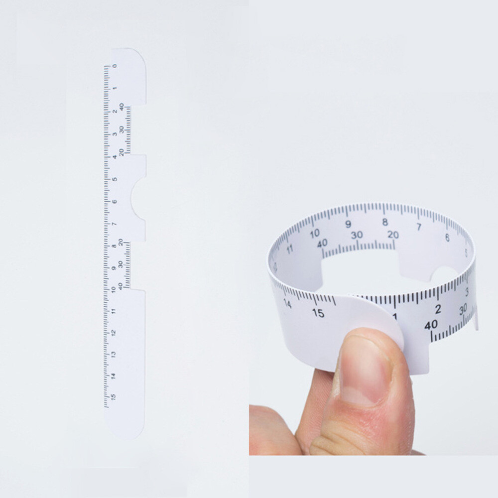 5pcs optical pupil distance ruler plastic ophthalmic pd