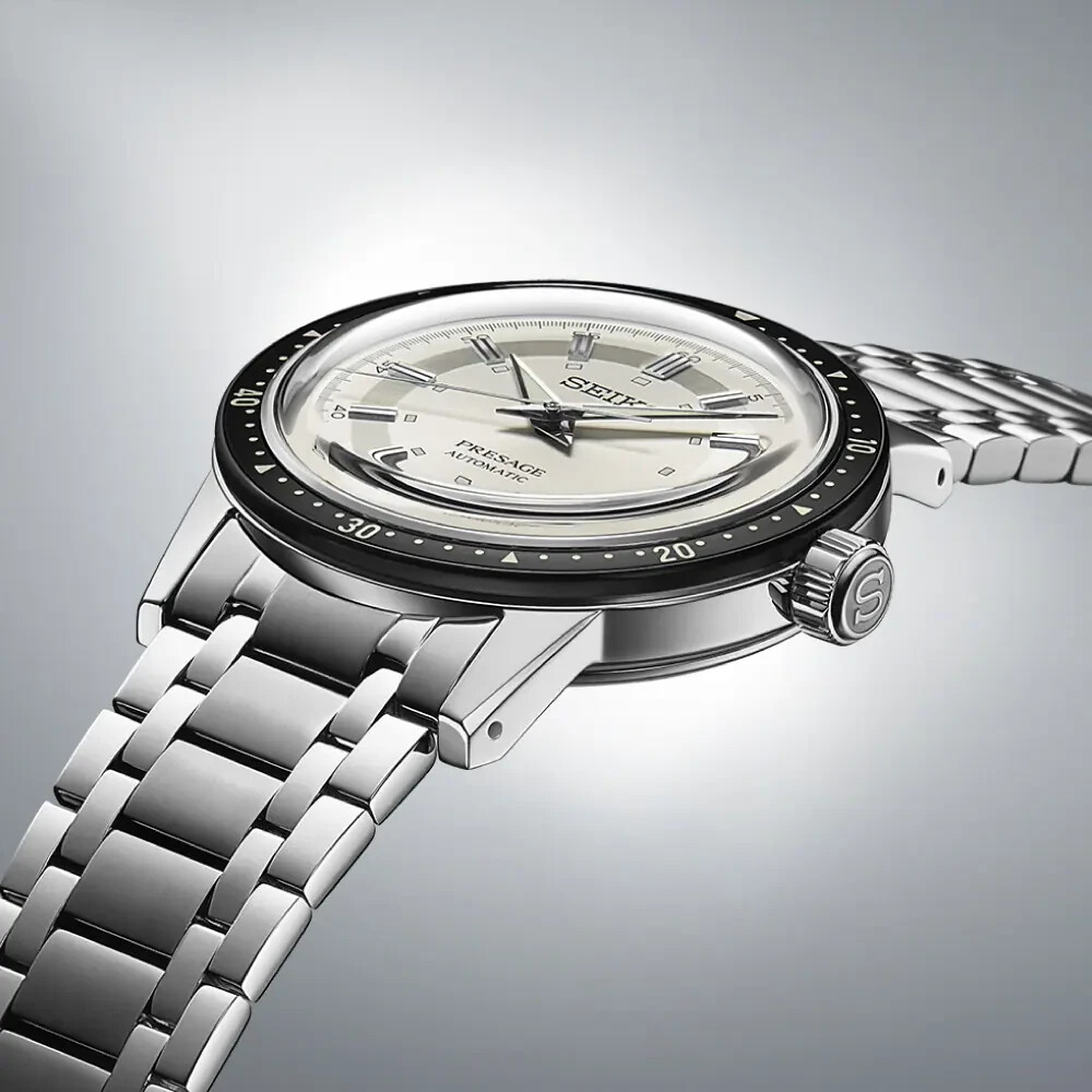 Pre-owned Seiko Presage Style60's Crown Chronograph 60th Anniversary Limited Watch 5000pcs