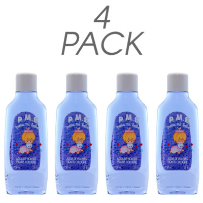 PMB Para Mi Bebe Violet Cologne, Fresh Fragance for Your Baby,  25 oz. Pack of 4
