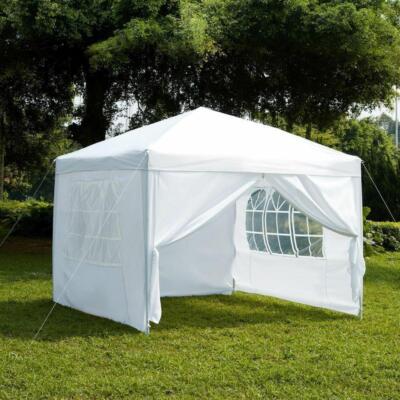 10'X 10'/20'/30' Canopy Wedding Party Tent Gazebo Pavilion w/Walls Cover Outdoor