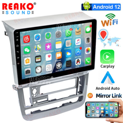 Android 12.0 Car Radio Stereo GPS Carplay BT Player For Toyota Alphard 2004-2007