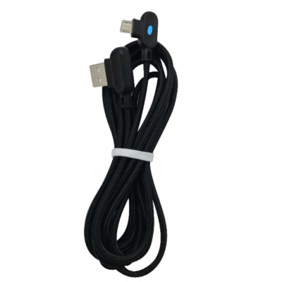 3Pack 3Ft 6Ft 90 Degree Micro USB Fast Charger Cable Cord For Samsung LG Android