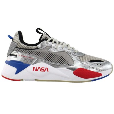 

Мужские серебряные кроссовки Puma RsX Space Agency Повседневная обувь 372511-01, Серебряный, Puma RsX Space Agency