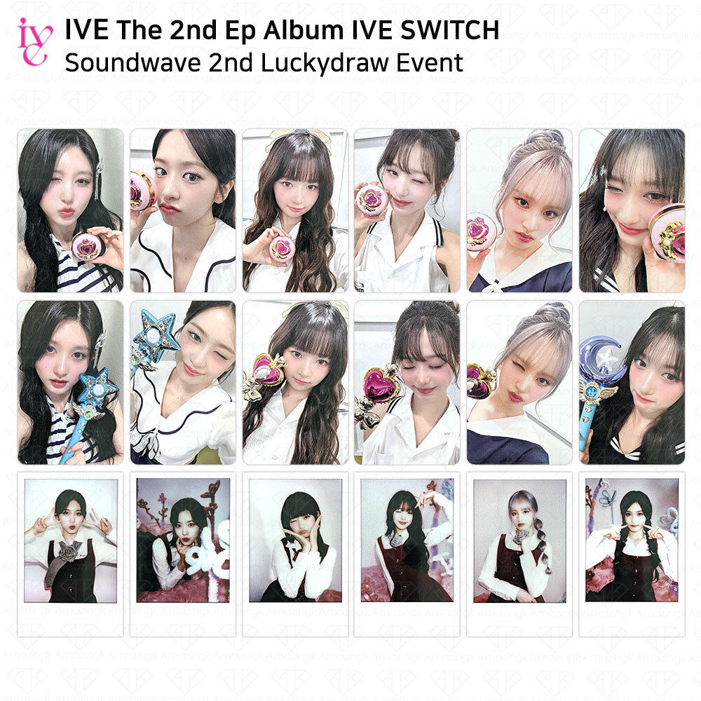 IVE ELEVEN SOUND WAVE LUCKY DRAW セミコンプ IVE The 2nd EP Album IVE SWITCH Soundwave 2nd Lucky Draw