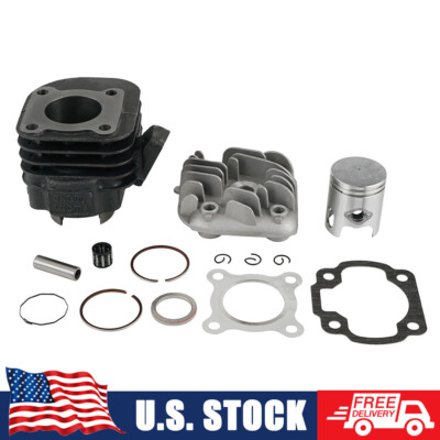 50cc 2 Stroke Cylinder Kit For Polaris KYMCO Arctic Cat 1E40QMB 1PE40QMB Scooter