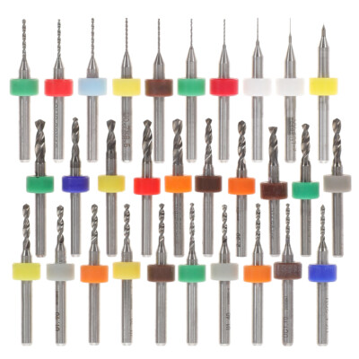 30Pcs Pcb Drill Bit Small Bits Manual Hand Mini Tools Micro Set Jewelry Drill