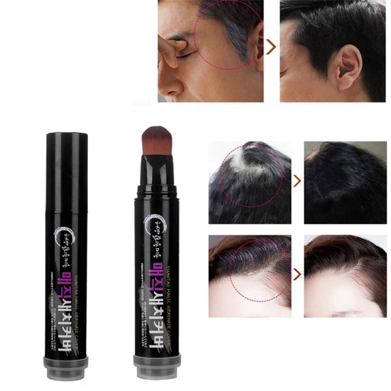 Hair Care Temporary Natural Herb Hair Color Pen White Hair Cover