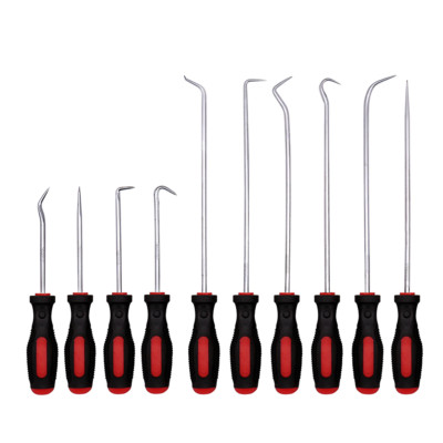 10Pc Pick & Hook Set Precision Hose Removal Hook Set Oil Seal Puller O-Ring Hook