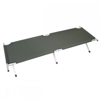 US-FELDBETT OLIV 200 x 65 cm BETT ALUGESTELL POLYESTER PVC BESCHICHTET