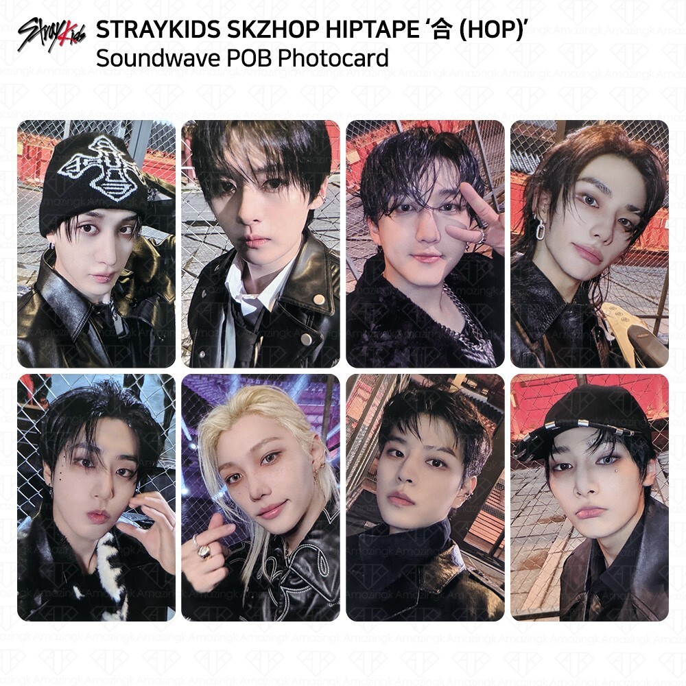 Stray Kids SKZHOP HIPTAPE 合 HOP Soundwave POB Photocard