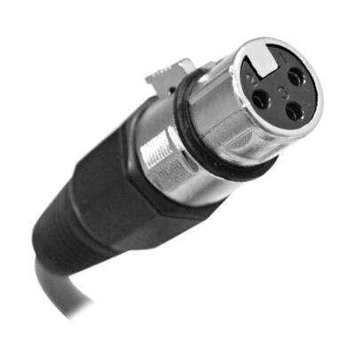 6 Pack of 6 Foot Multi-Color XLR Patch Cables PA/DJ Mic Cords