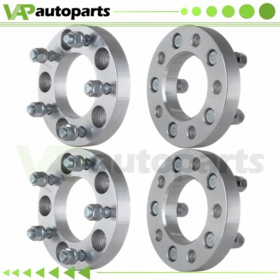 4Pcs 1'' Wheel Spacers 5x5 For Jeep Wrangler JK Grand Cherokee WJ WK Commander XK