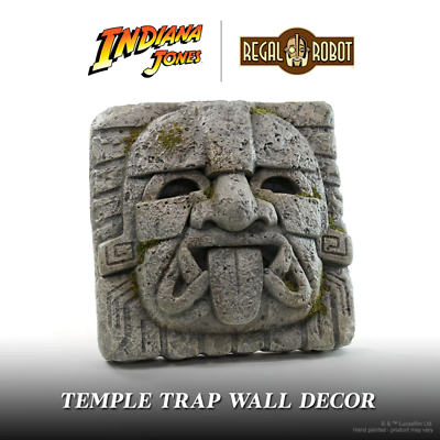 REGAL ROBOT Indiana Jones ROTLA Temple Trap 1:1 Scale Large Wall Replica Relief