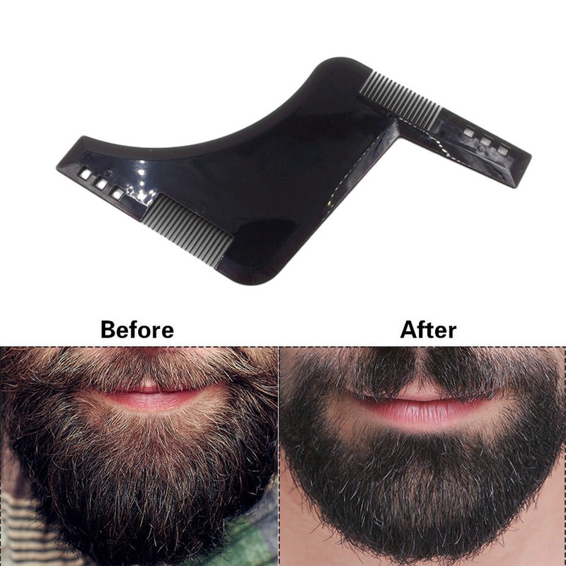Gentlemen Style Beard Trim Template Men Modelling Tool Shaping