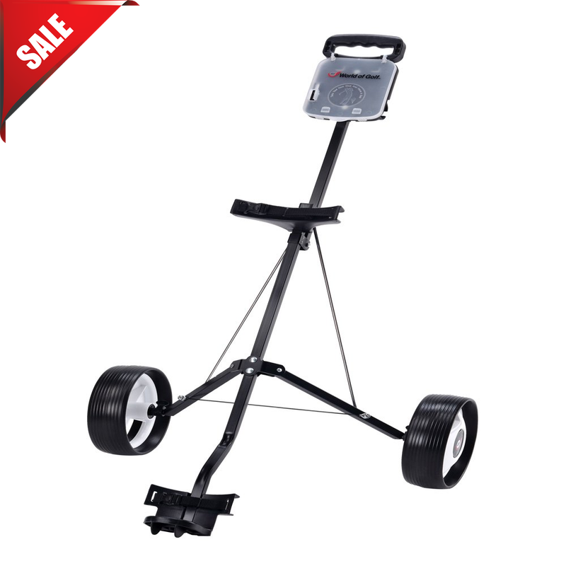 Club Cart Trolley Swivel W/scoreboard Lightweight