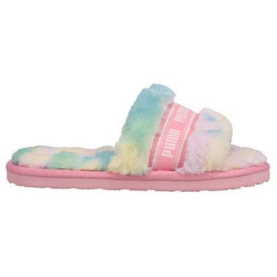

Puma Fluff TieDye Bx Slide Молодежные розовые повседневные тапочки для девочек 38799101, Розовый, Puma Fluff TieDye Bx Slide Youth