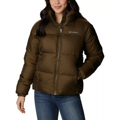

Пуховая куртка Columbia Wmns женская оливково-зеленый, Columbia Wmns Puffect Jacket
