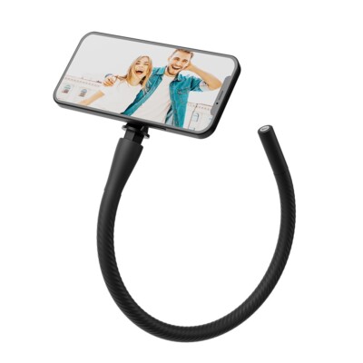 Magnetic Plate Flexible Arm Phone Mount for iPhone / Samsung / Google