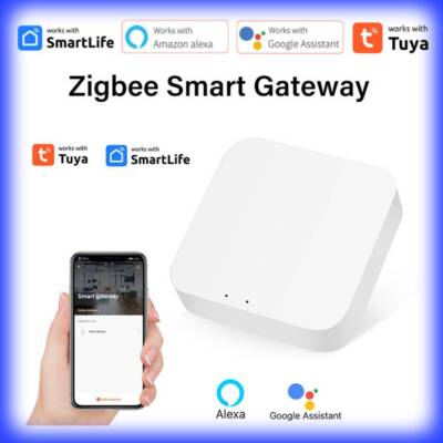 Tuya ZigBee 3.0 Smart Gateway Hub Wireless Smart Home Bridge APP Remote Control