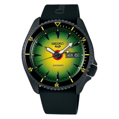 Pre-owned Seiko 5 Sports Sbsa171 Chaos Fishing Club Collaboration Limited Watch Skx Sense